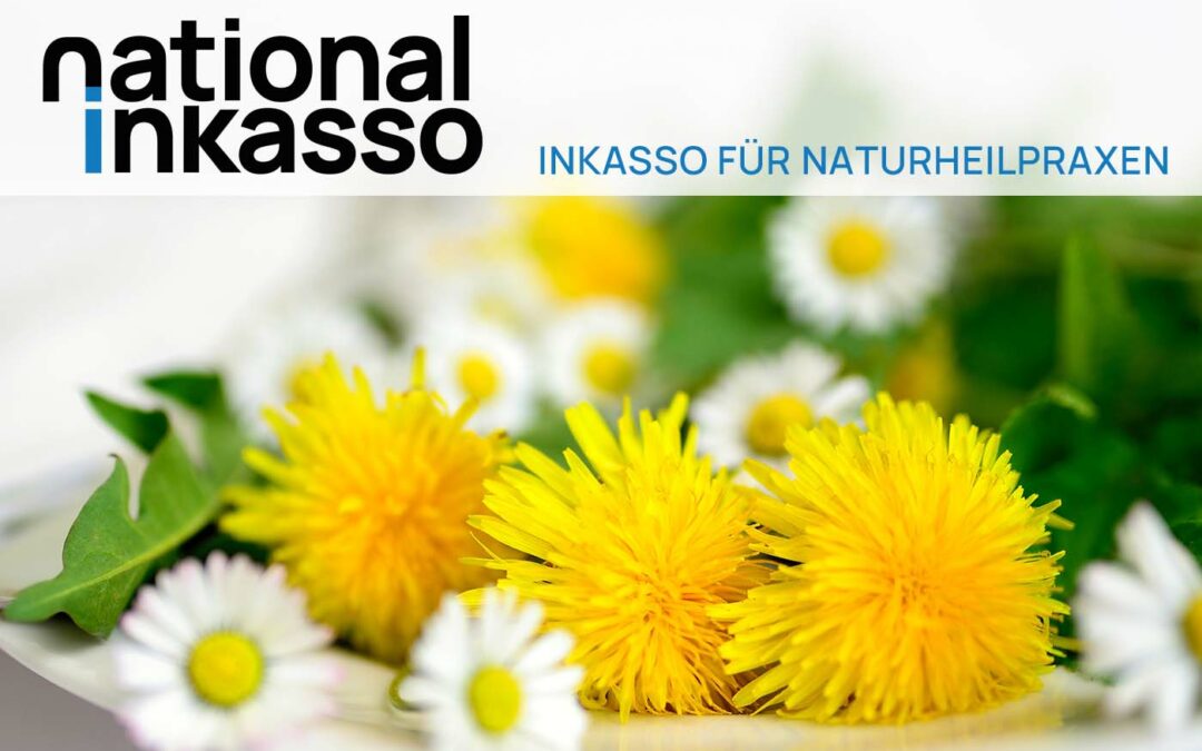 Mit der National Inkasso effizientes Forderungsmanagement für Naturheilpraxen